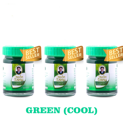 Thai herbal balm for muscle and joint pain