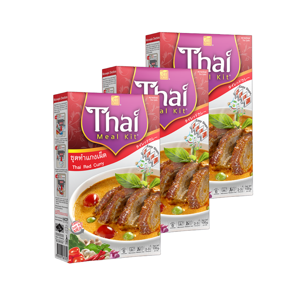 Thai Red Curry Meal Kit 3 packs