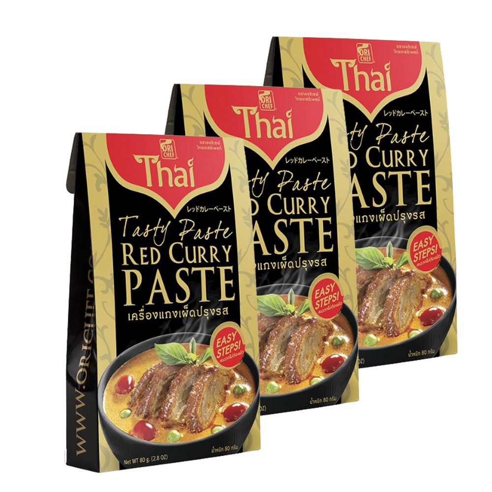 Thai red curry paste sachet pack