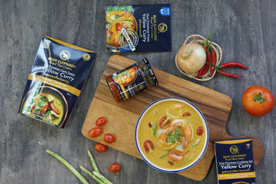 Authentic Thai yellow curry seasoning
