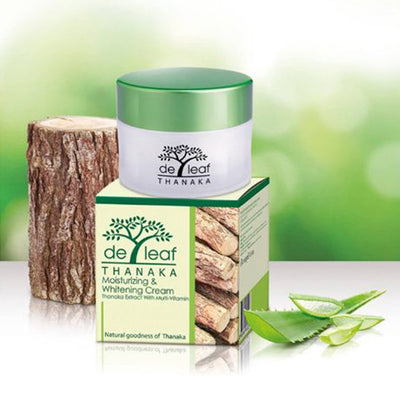 Get a youthful glow with De Leaf Thanaka Cream