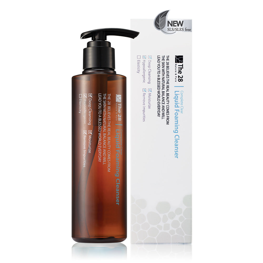 THE 28 Complete Clear Liquid Foaming Cleanser