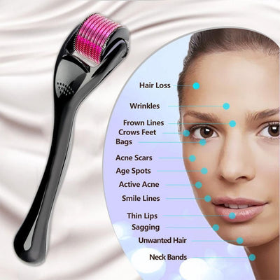 540 Titanium Derma Roller 1.00mm with Protective Case