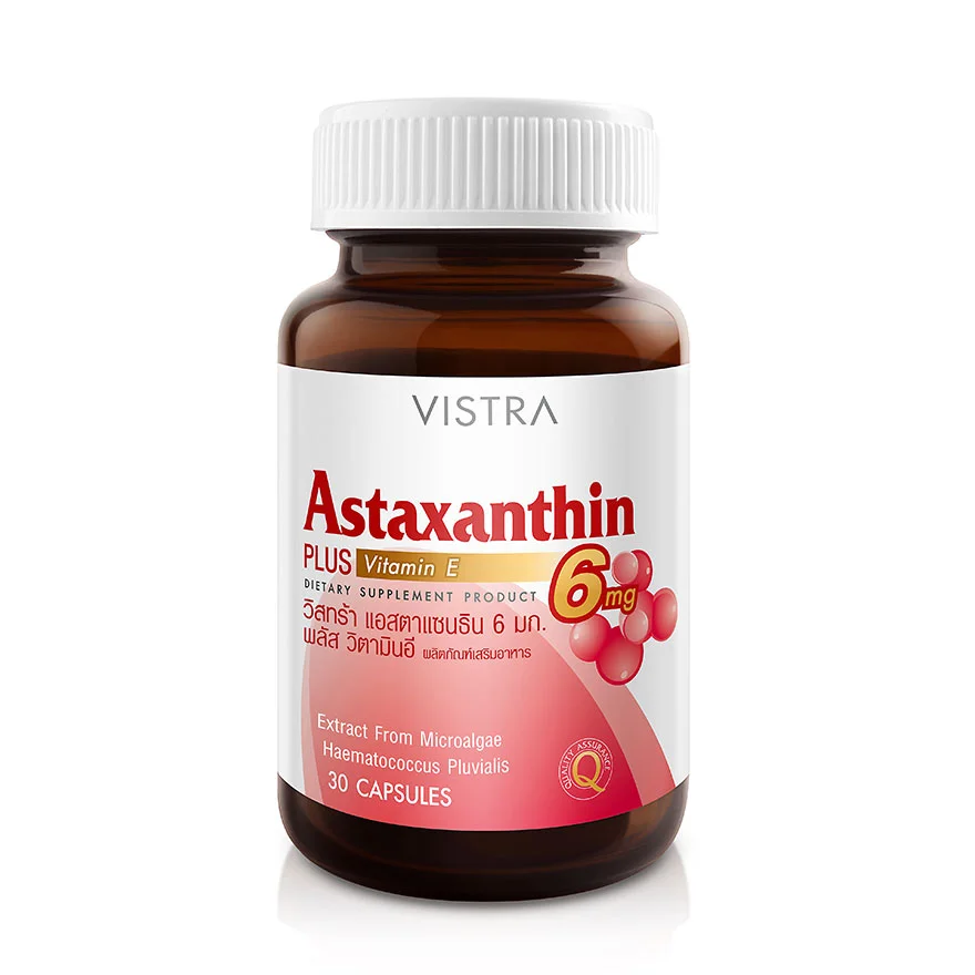 Vistra Astaxanthin Plus Vitamin E 6mg