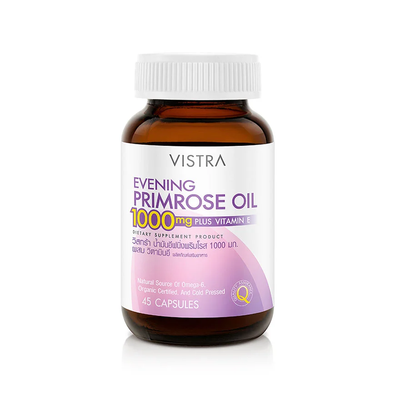Vistra Evening Primrose Oil 1000mg 45 Capsules bottle