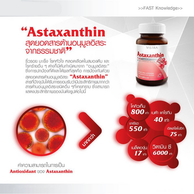 Vistra anti aging antioxidant supplement