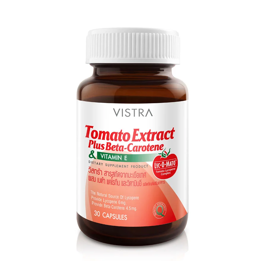 Vistra Tomato Extract Plus Beta Carotene Vitamin E