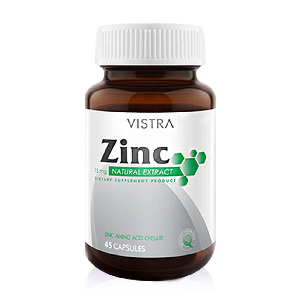 Vistra Zinc 15mg 45 Tablets bottle