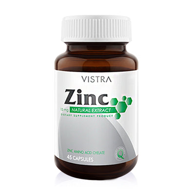 Vistra Zinc 15mg 45 Tablets bottle