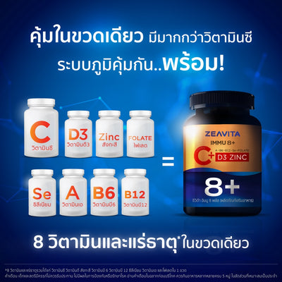 Vitamin C D3 Zinc Selenium tablets