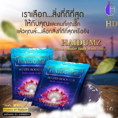 Haidumz mousse soap for acne and odor