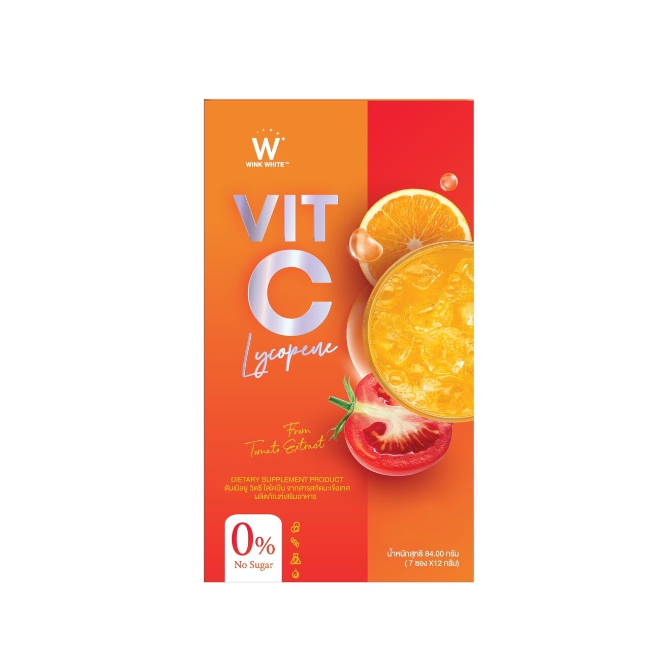Wink White W Vit-C Lycopene dietary supplement