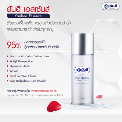 Elevate your skin care routine with Yanhee Essence's patented formula
