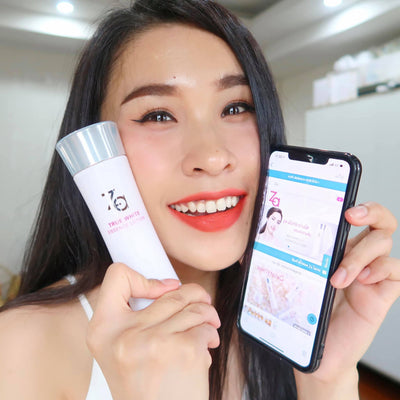 True White EX Essence Lotion for a clearer complexion